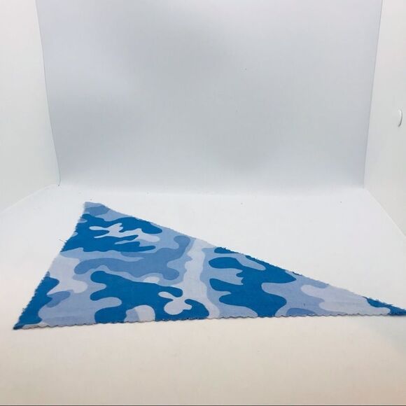 Dog Handkerchief Set of Two Blue Small Toy - Picture 4 of 12